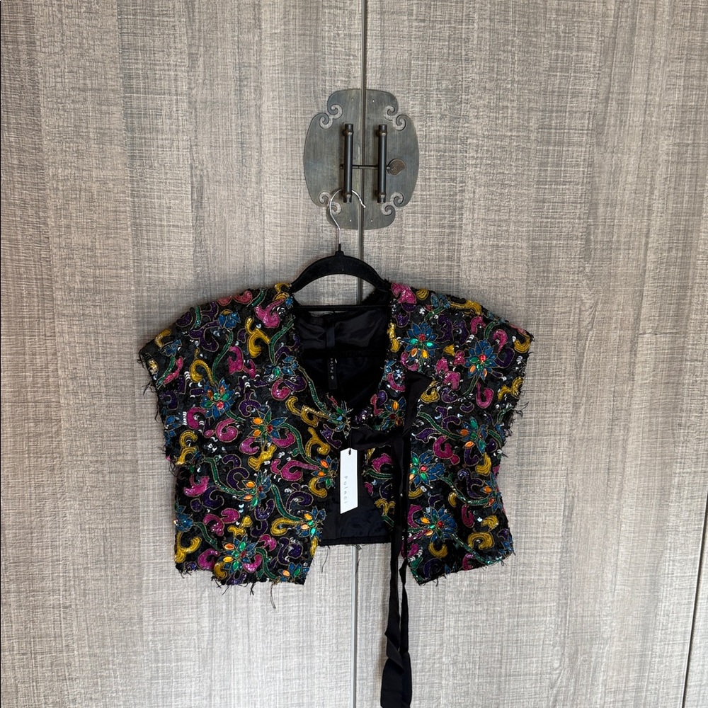 Poleci‎ Colorful Embroidered Vest